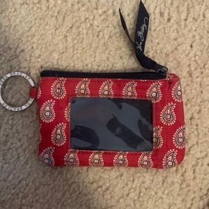 Vera Bradley clutch for lanyard or purse